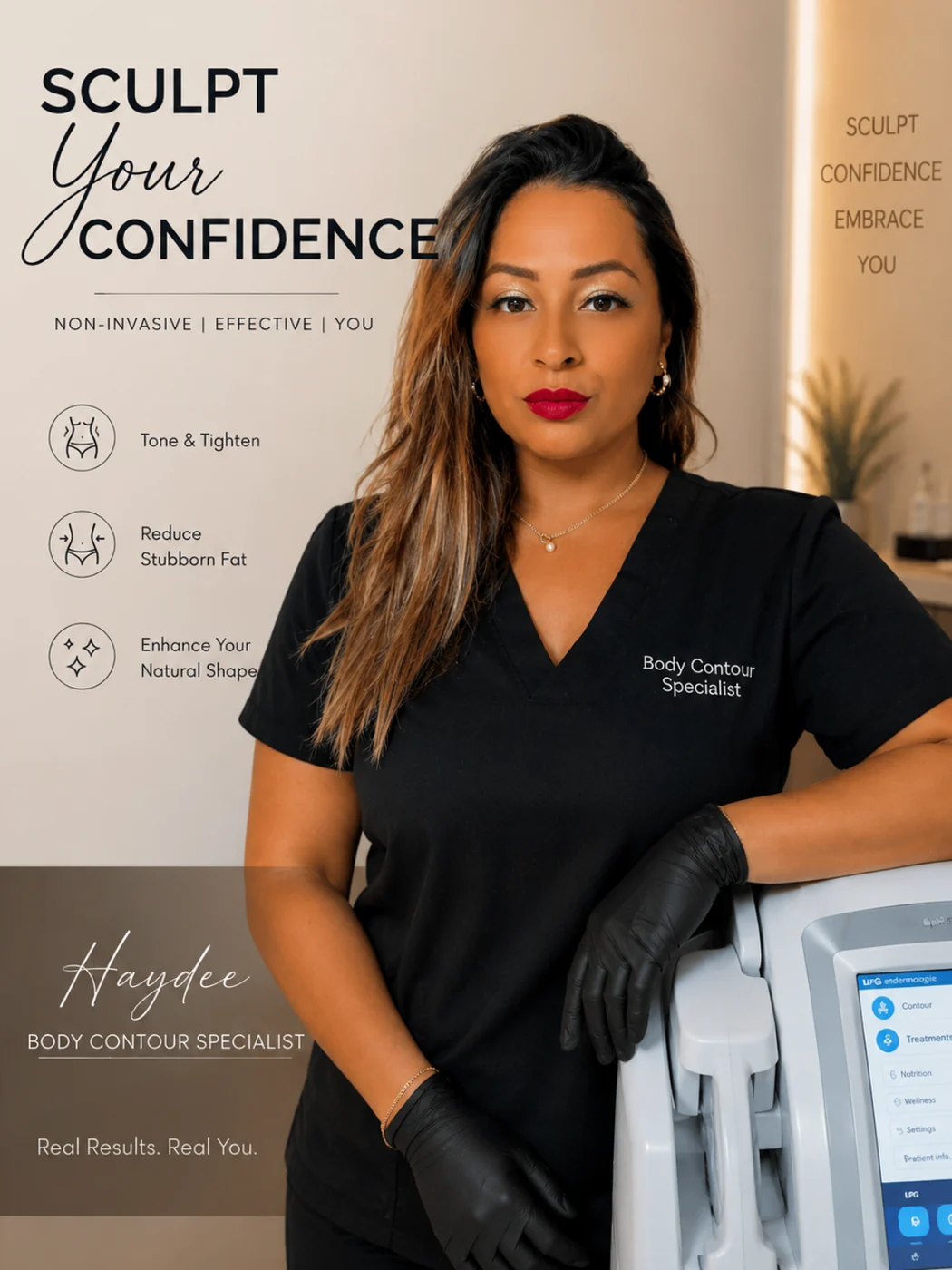 Haydee, Body Contour Specialist at Baciami Spa