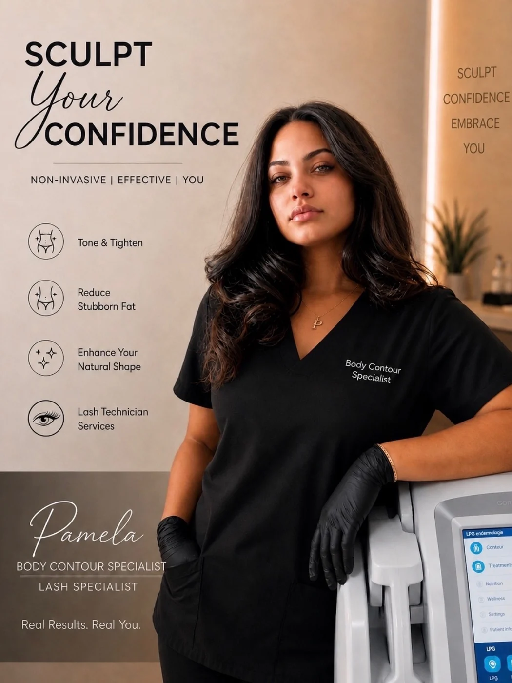 Pamela, Lash & Body Contour Specialist at Baciami Spa